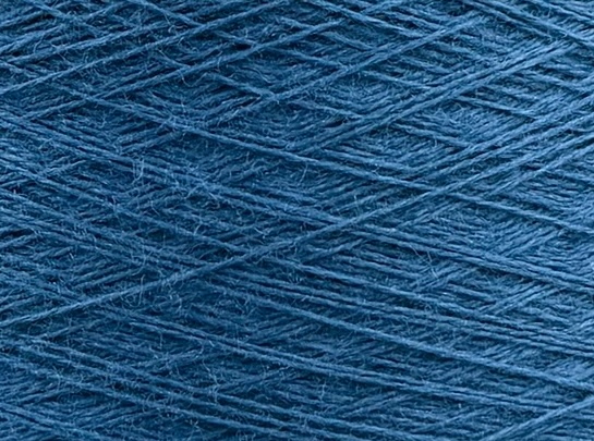 Zegna Baruffa Cashwool 2/30 – Extrafeines Merinogarn Tiefes Jeansblau